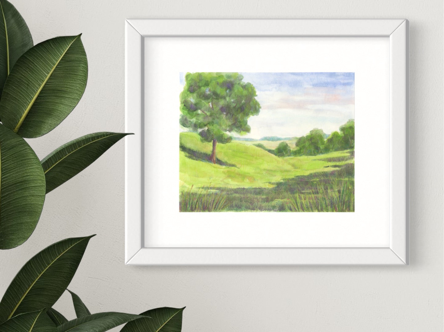 "Shadowlands" Original Mixed Media Painting