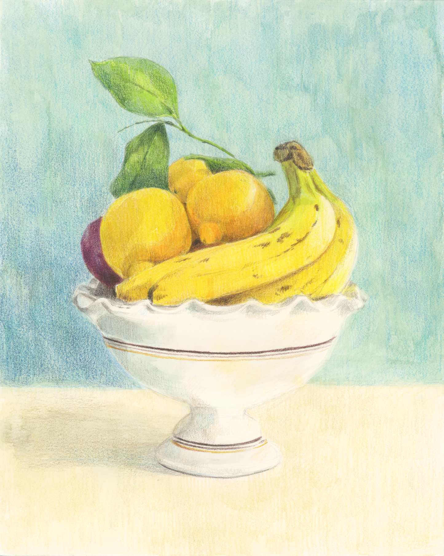 "Morning Fruit Bowl" Archival Print