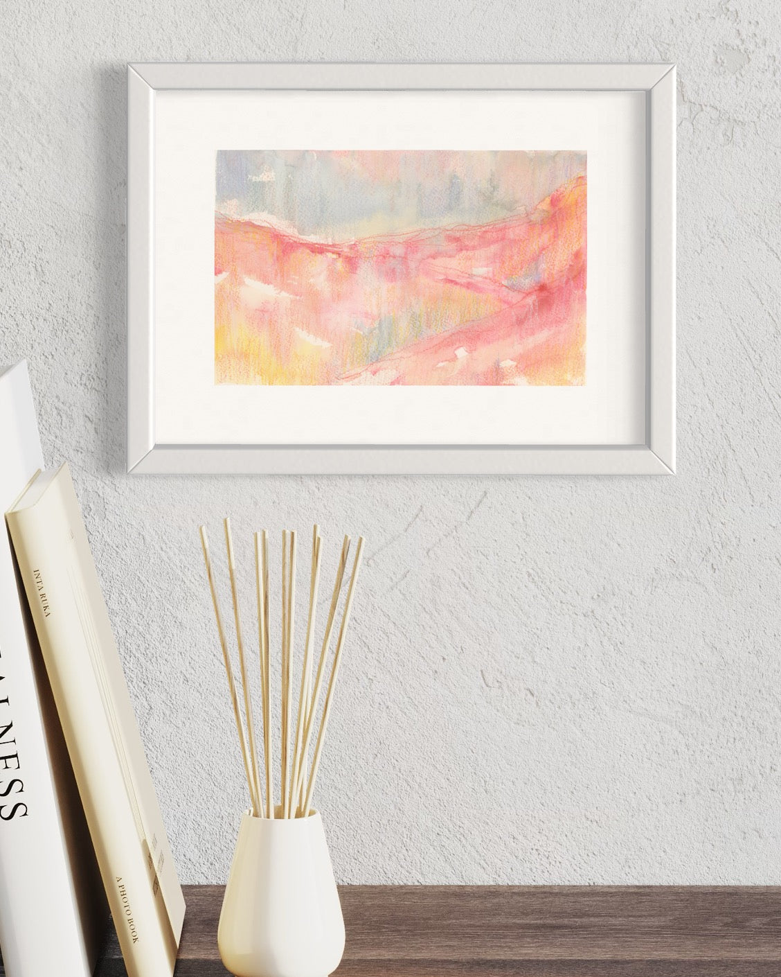 "Mountain Rhythm" Original Mixed Media Painting